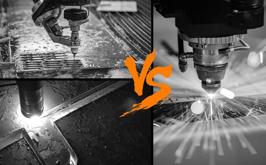 Cięcie laserem wodą plazmą - porównanie