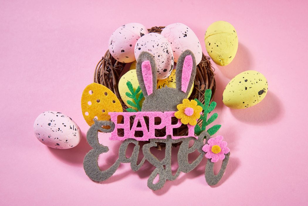 Dekoracje wielkanocne wycinane laserowo